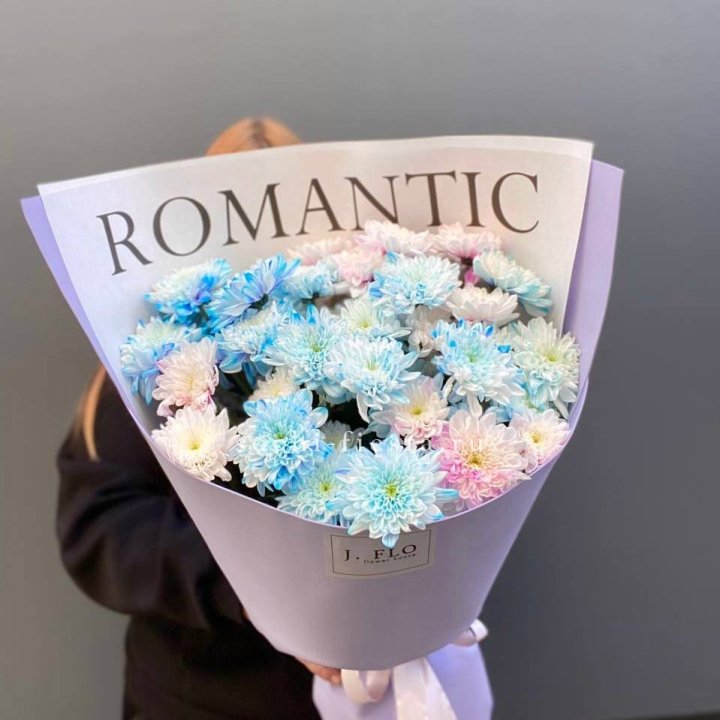 Букет кустовых хризантем в Бийске