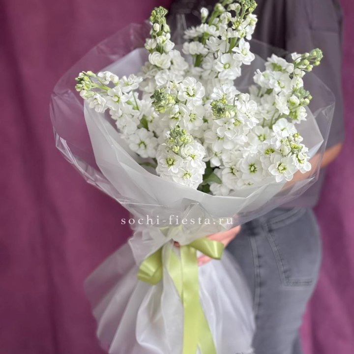 Букет ароматной маттиоллы №1 в Бийске