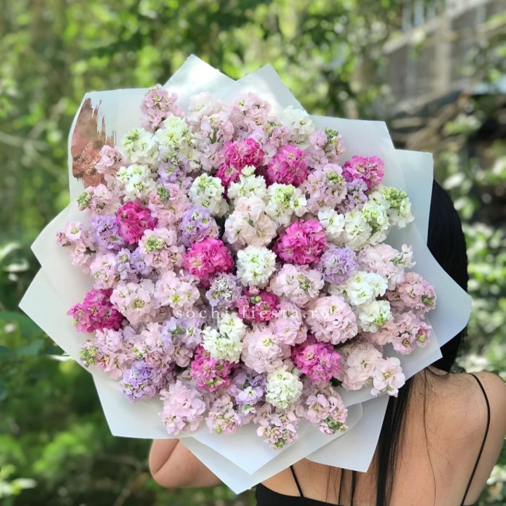 Букет ароматной маттиоллы №3 в Бийске