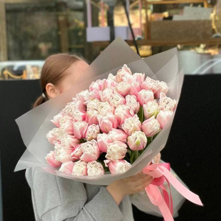 51 нежный тюльпан в Бийске