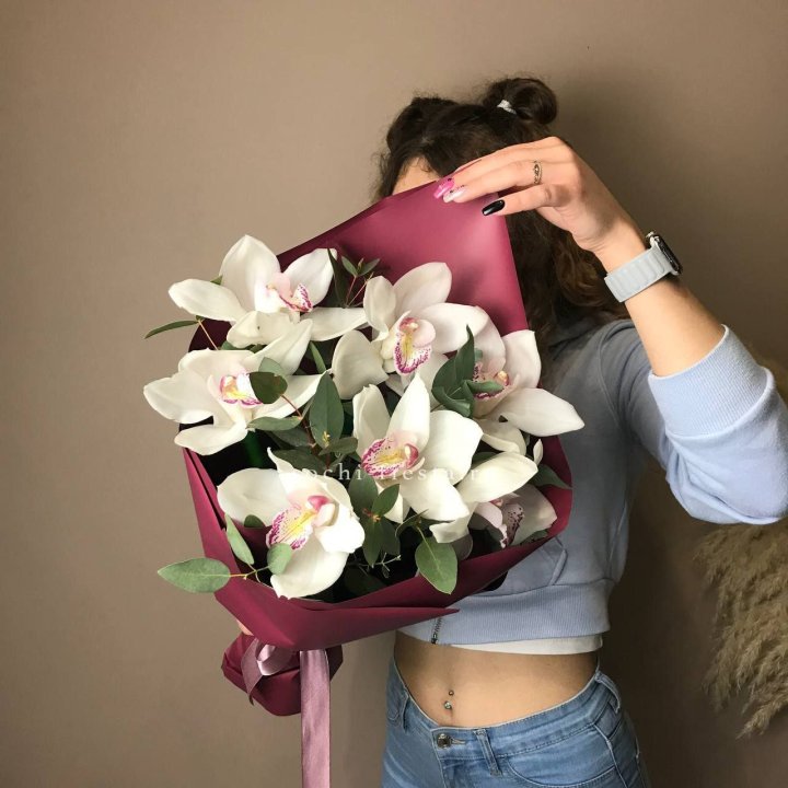 Букет орхидей №1 в Бийске