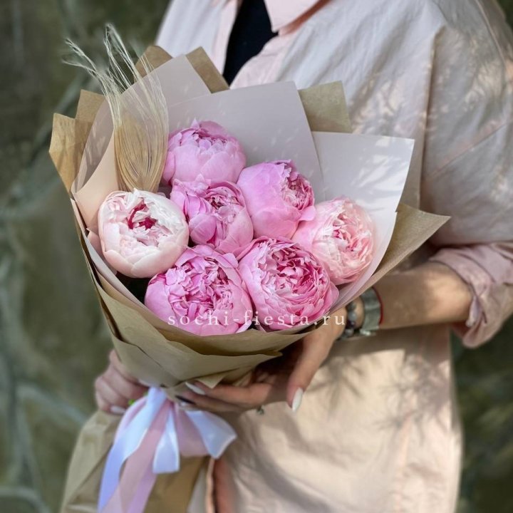 Букет пионов "Венди" в Бийске