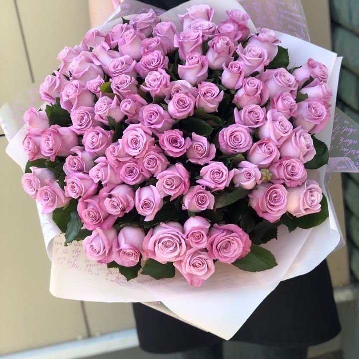 71 розовая роза "Маритим" в Бийске