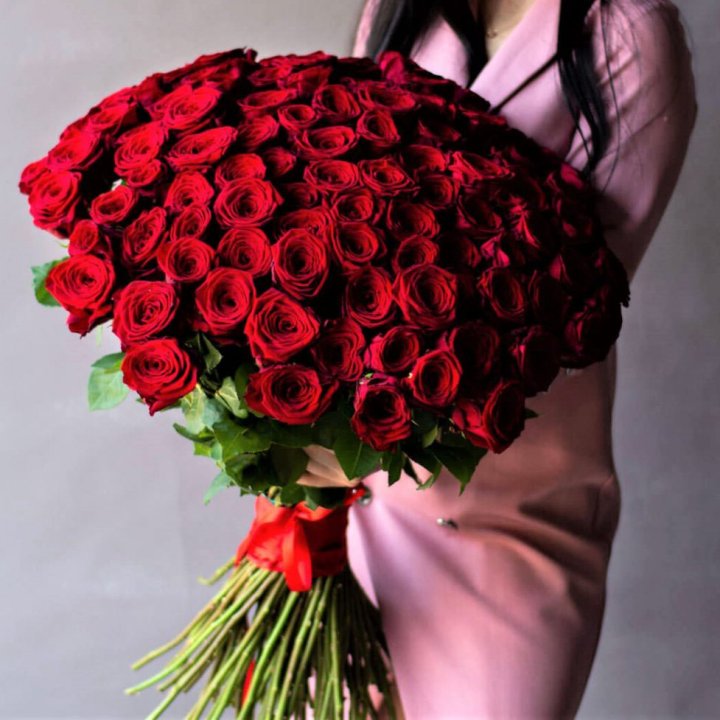 101 высокая роза в Бийске