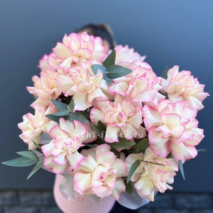 15 Французских роз Джумилия в боксе в Бийске