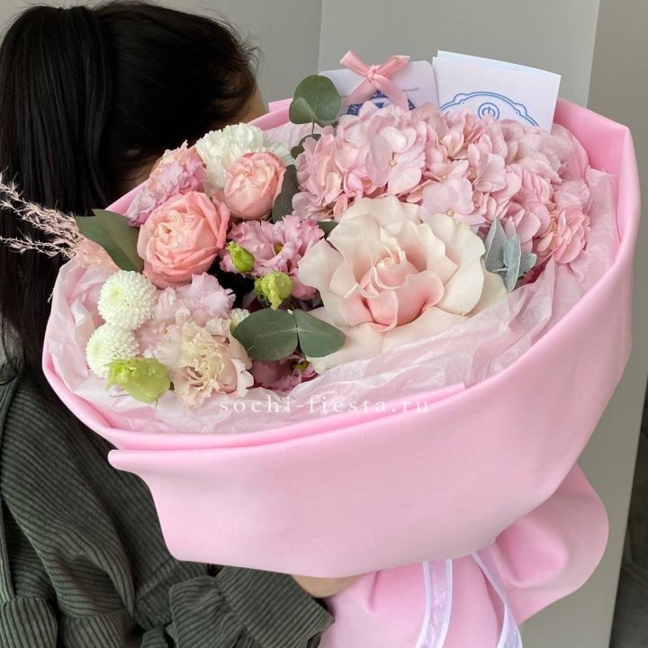 Авторский букет "Пинки" в Бийске