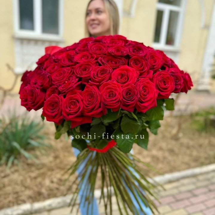 101 голландская роза в Бийске