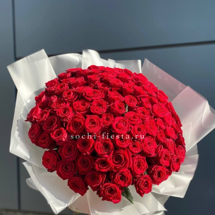 101 высокая роза в Бийске