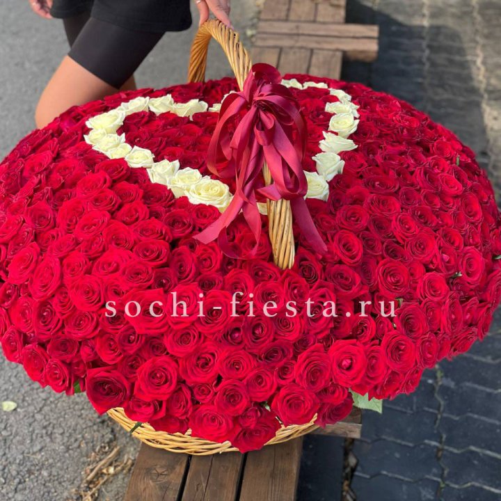 505 роз в Бийске