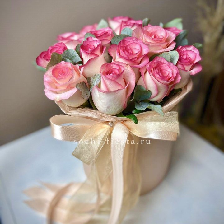 19 Роз Джумилия в коробке в Бийске