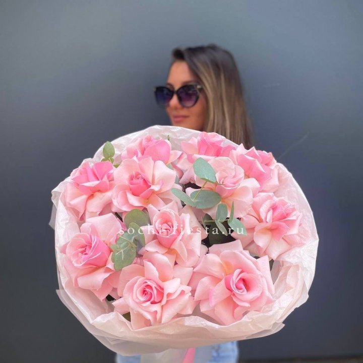 Букет роз "Минифу" в Бийске