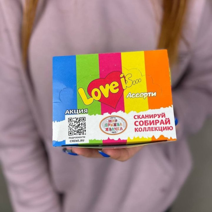 Жевательная резинка "Любовь это..." в Бийске