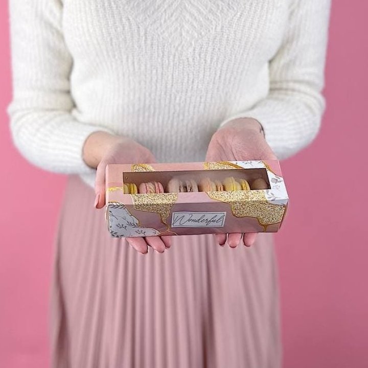 Коробка макаронс 5 шт. в Бийске