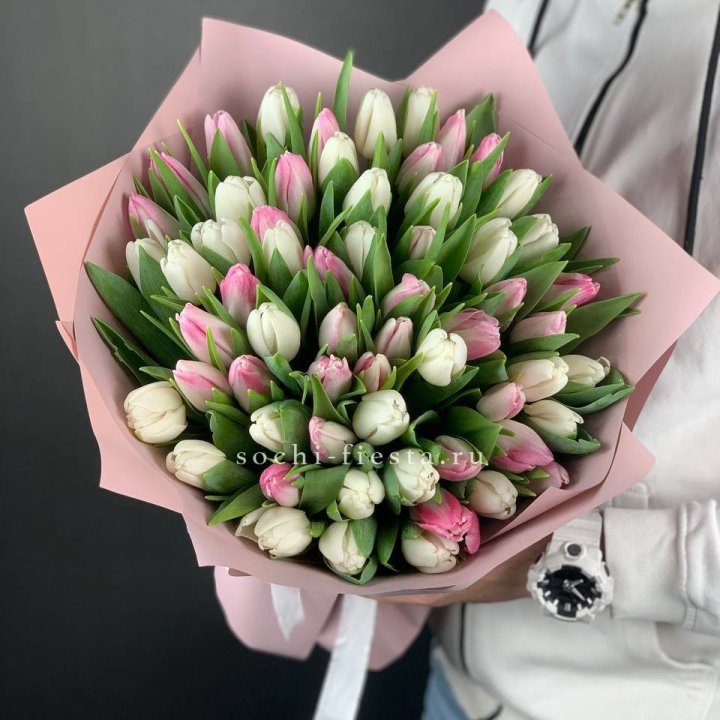 61 тюльпан микс в Бийске