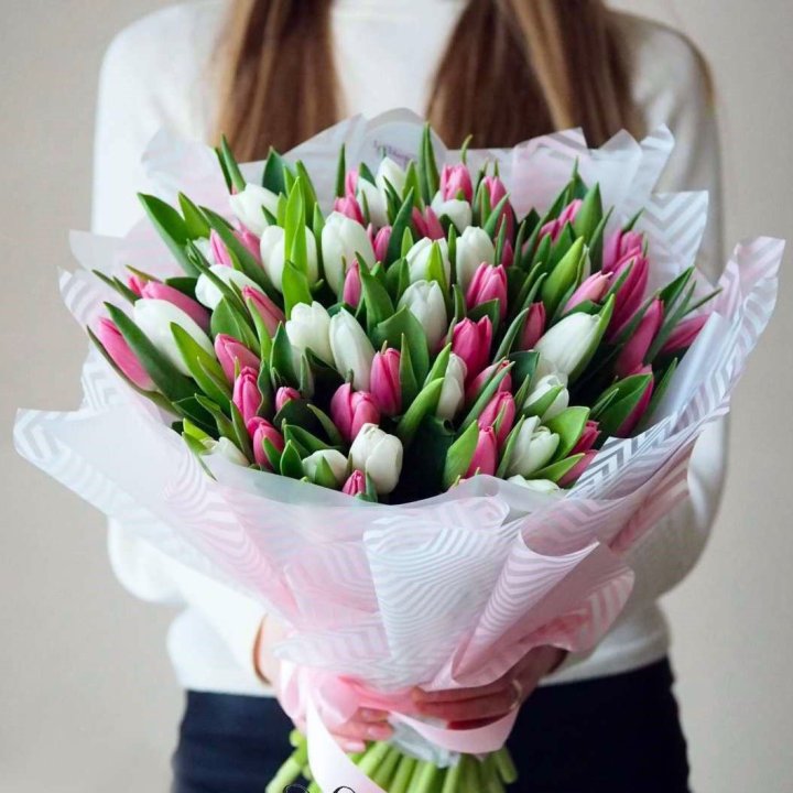 Букет тюльпанов "Лолита" в Бийске